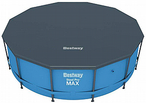 כיסוי לבריכה עגולה קוטר 366 ס"מ BESTWAY דגם 58037 כיסוי לבריכה עגולה קוטר 366 ס"מ BESTWAY דגם 58037