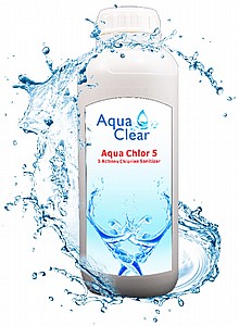 Aqua Clear™ - Aqua clore 5 - אקווה כלור חומר חיטוי רב שימושי לג'קוזי Aqua Clear™ - Aqua clore 5 - אקווה כלור חומר חיטוי רב שימושי לג'קוזי