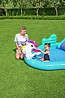 אי צף עם מגלשה לבריכה INTEX דגם 58294