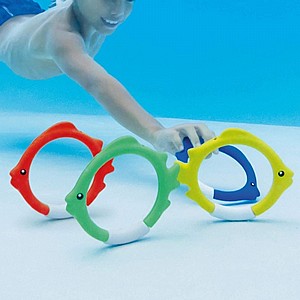 משחק צלילה - טבעות דגים INTEX דגם 55507 משחק צלילה - טבעות דגים INTEX דגם 55507