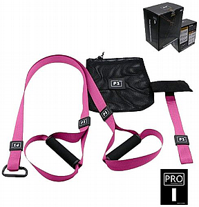 רצועות אימון דמוי TRX - צבע ורוד רצועות אימון דמוי TRX - צבע ורוד