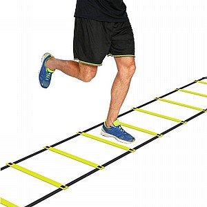 סולם קואורדינציה 6 מטר סולם כושר זריזות דגם 4560-1 מבית PACIFIX סולם קואורדינציה 6 מטר סולם כושר זריזות דגם 4560-1 מבית PACIFIX