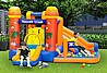 פארק מים מתנפח ענקי בעיצוב אי הפיראטים JUMPER דגם 63108