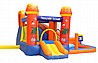 פארק מים מתנפח ענקי בעיצוב אי הפיראטים JUMPER דגם 63108