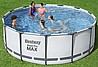 בריכה עגולה אולטרה BESTWAY דגם 5618W + משאבת נייר 800 גלון
