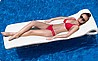 מזרן צף לבריכה COOL MATTRESS מבית COOLPOOL צבע לבן