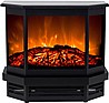 קמין חשמלי רצפתי Aflamo Cortez 1500W - צבע שחור