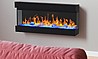 קמין חשמלי עם שלט 50 אינץ Aflamo Imperial 1500W - צבע שחור