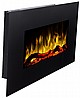 קמין חשמלי עם שלט 50 אינץ Aflamo Albion 1500W - צבע שחור
