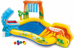 בריכת פעילות דינוזאור INTEX דגם 57444 בריכת פעילות דינוזאור INTEX דגם 57444