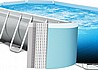 בריכה מלבנית אולטרה INTEX דגם 26790 + משאבת נייר 530 גלון