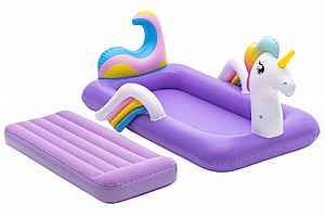 מזרן נוער נשלף חד קרן DreamChaser מבית BESTWAY דגם 67713 מזרן נוער נשלף חד קרן DreamChaser מבית BESTWAY דגם 67713