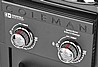 גריל גז 2 מבערים רבולושן - COLEMAN 2 REVOLUTION 30000 BTU - צבע שחור מגורגר