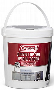 מטליות נשלפות להסרת שומנים מבית COLEMAN מטליות נשלפות להסרת שומנים מבית COLEMAN