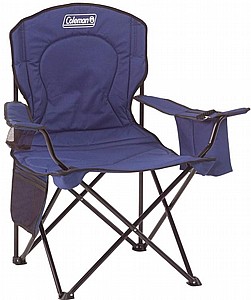 כיסא מתקפל עם צידנית COLEMAN QUAD - כחול כיסא מתקפל עם צידנית COLEMAN QUAD - כחול