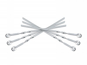 סט 6 שיפודי נירוסטה מבית קולמן COLEMAN סט 6 שיפודי נירוסטה מבית קולמן COLEMAN