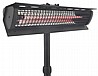 מחמם חוצות חשמלי + שלט - 2500W צבע שחור