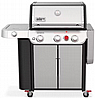 גריל גז וובר ג'נסיס + כירת צד - WEBER GENESIS S-335