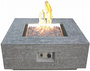 שולחן אש פיירפיט דגם אורבן LG מרובע - אפור בהיר שולחן אש פיירפיט דגם אורבן LG מרובע - אפור בהיר