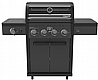 גריל גז 4 מבערים פרו + כירת צד - Coleman Pro Genius 4 + Side Burner 73000 BTU - צבע שחור