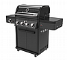 גריל גז 4 מבערים פרו + כירת צד - Coleman Pro Genius 4 + Side Burner 73000 BTU - צבע שחור