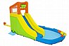 פארק מים מתנפח `ספלאש` BESTWAY דגם 53478 כולל מגלשה, קיר טיפוס ותותח מים