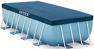 כיסוי לבריכה מלבנית 400X200 ס"מ INTEX דגם 28037 כיסוי לבריכה מלבנית 400X200 ס"מ INTEX דגם 28037