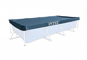 כיסוי לבריכה מלבנית 450X220 ס"מ INTEX דגם 28039 כיסוי לבריכה מלבנית 450X220 ס"מ INTEX דגם 28039