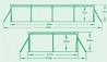 בריכה עילית מלבנית 4m x 2.11m x 81cm