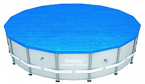 כיסוי לבריכה עגולה 488X122 ס"מ BESTWAY דגם 58249 כיסוי לבריכה עגולה 488X122 ס"מ BESTWAY דגם 58249