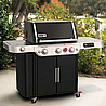 גריל גז וובר ג'נסיס + כירת צד - WEBER GENESIS EPX-335