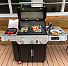 גריל גז וובר ג'נסיס + כירת צד - WEBER GENESIS EPX-335