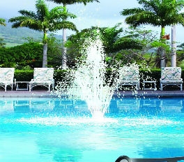 מזרקות ומפלים לבריכה