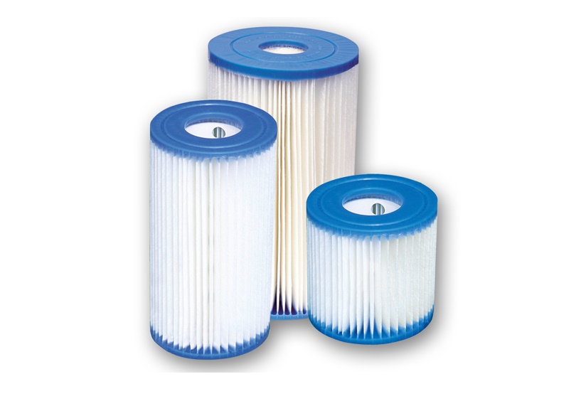 פילטר לבריכה וצמר גפן